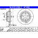 Disque de frein 24.0111-0185.1 ATE