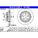 Disque de frein 24.0111-0188.1 ATE