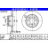 Disque de frein 24.0112-0216.1 ATE