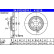 Disque de frein 24.0112-0218.1 ATE