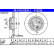 Disque de frein 24.0112-0226.1 ATE