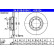 Disque de frein 24.0116-0134.1 ATE
