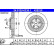 Disque de frein 24.0120-0238.1 ATE