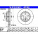 Disque de frein 24.0122-0160.1 ATE, Vignette 3