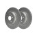 Disque de frein 24.0122-0287.1 ATE, Vignette 2