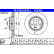 Disque de frein 24.0122-0302.1 ATE