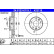 Disque de frein 24.0123-0119.1 ATE