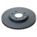 Disque de frein 24.0124-0166.1 ATE