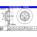 Disque de frein 24.0124-0251.2 ATE