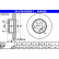 Disque de frein 24.0124-0268.1 ATE