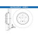 Disque de frein 24.0124-0274.2 ATE