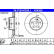 Disque de frein 24.0124-0300.1 ATE