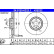 Disque de frein 24.0125-0222.1 ATE