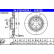 Disque de frein 24.0125-0226.1 ATE