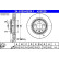 Disque de frein 24.0125-0229.1 ATE