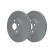 Disque de frein 24.0125-0700.1 ATE, Vignette 3