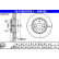 Disque de frein 24.0126-0185.1 ATE