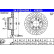 Disque de frein 24.0128-0260.1 ATE