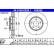 Disque de frein 24.0128-0268.1 ATE