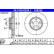 Disque de frein 24.0128-0298.1 ATE