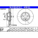 Disque de frein 24.0128-0310.1 ATE