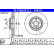 Disque de frein 24.0128-0313.1 ATE