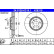 Disque de frein 24.0128-0318.1 ATE