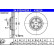Disque de frein 24.0130-0226.1 ATE