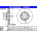 Disque de frein 24.0130-0245.1 ATE