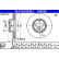 Disque de frein 24.0130-0249.1 ATE