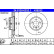 Disque de frein 24.0130-0252.1 ATE