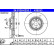 Disque de frein 24.0130-0253.1 ATE