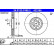 Disque de frein 24.0132-0166.2 ATE, Vignette 2