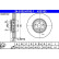 Disque de frein 24.0132-0193.1 ATE