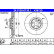 Disque de frein 24.0136-0130.1 ATE