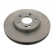 Disque de frein 24076 FEBI