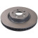 Disque de frein 27237 FEBI