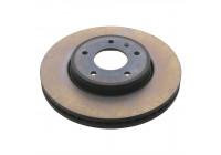 Disque de frein 31425 FEBI