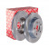 Disque de frein 39185 FEBI
