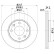 Disque de frein 8DD 355 101-801 Hella