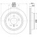 Disque de frein 8DD 355 104-611 Hella
