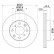 Disque de frein 8DD 355 104-941 Hella