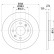 Disque de frein 8DD 355 105-751 Hella