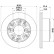 Disque de frein 8DD 355 105-791 Hella
