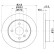 Disque de frein 8DD 355 106-091 Hella