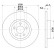 Disque de frein 8DD 355 106-451 Hella