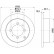 Disque de frein 8DD 355 107-331 Hella