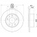 Disque de frein 8DD 355 107-411 Hella
