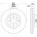 Disque de frein 8DD 355 107-831 Hella