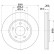 Disque de frein 8DD 355 107-891 Hella